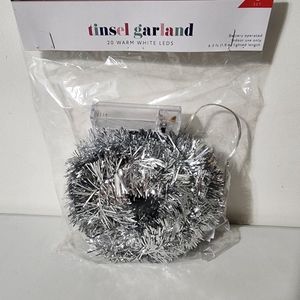 Target Bullseye Playground Light up Tinsel Garland